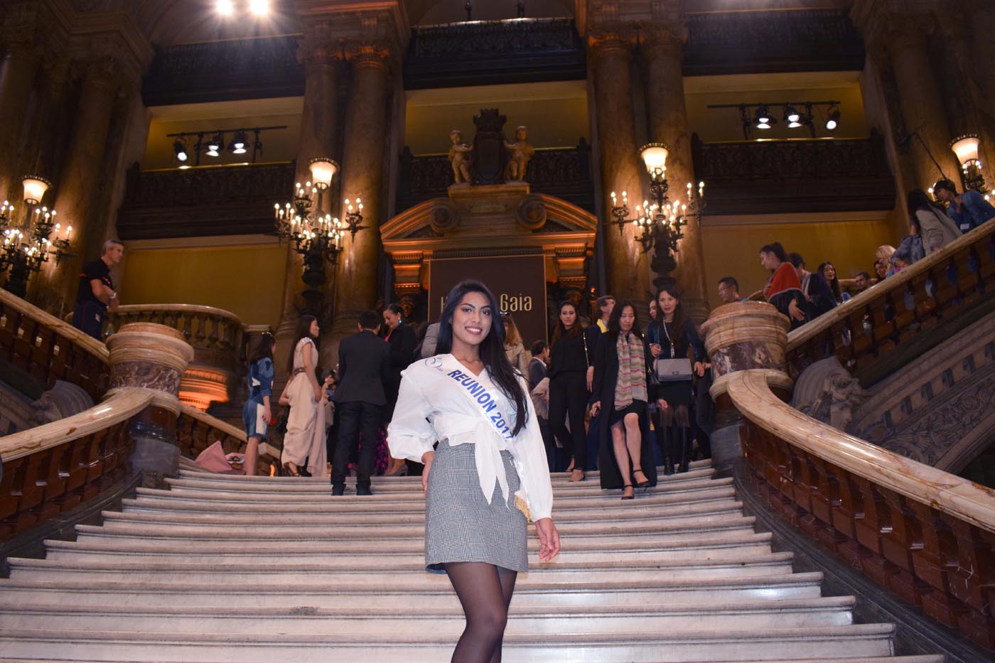 Miss Réunion à la Fashion Week de Paris Miss Réunion à la Fashion Week de Paris