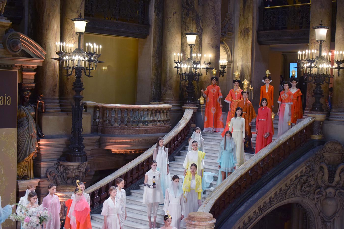 Miss Réunion à la Fashion Week de Paris