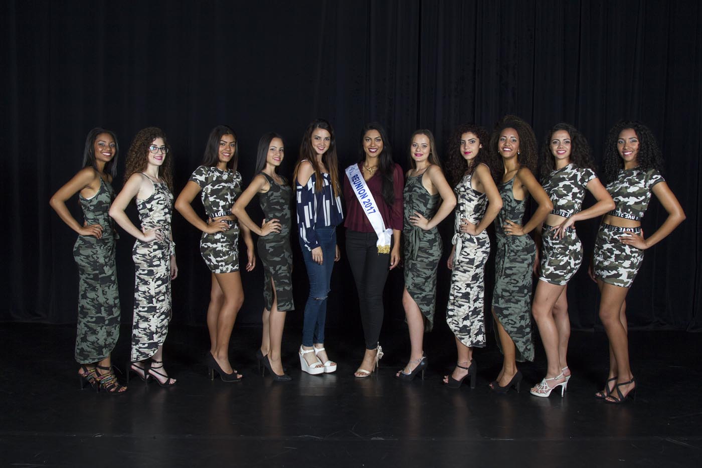 Avec Cindy Ango et Miss Réunion