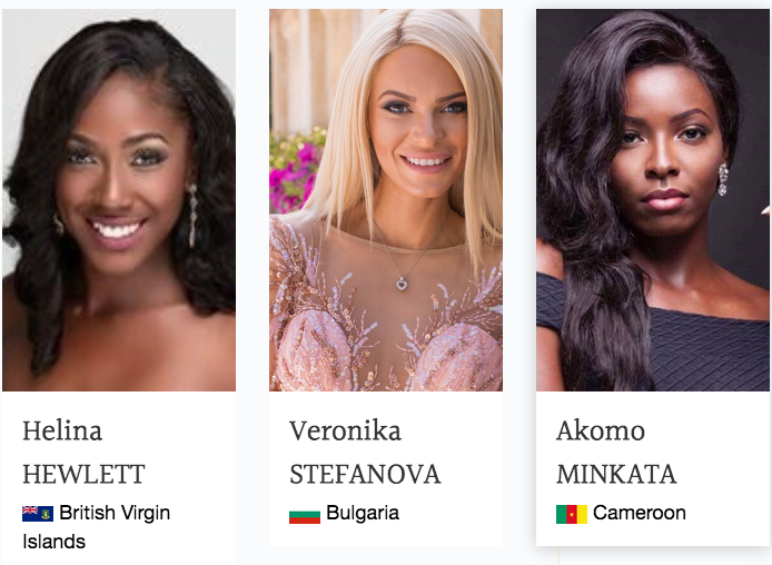 Les candidates Miss Monde 2017: Aurore Kichenin va-t-elle gagner?