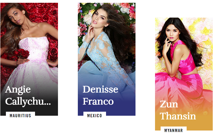 Miss Univers 2017: découvrez toutes les candidates Miss Univers 2017: découvrez toutes les candidates