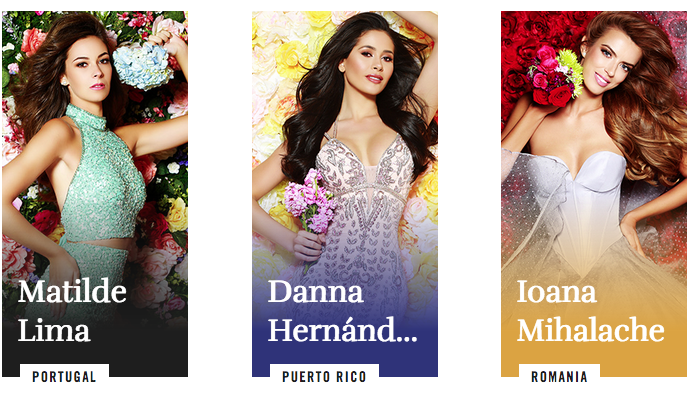 Miss Univers 2017: découvrez toutes les candidates Miss Univers 2017: découvrez toutes les candidates