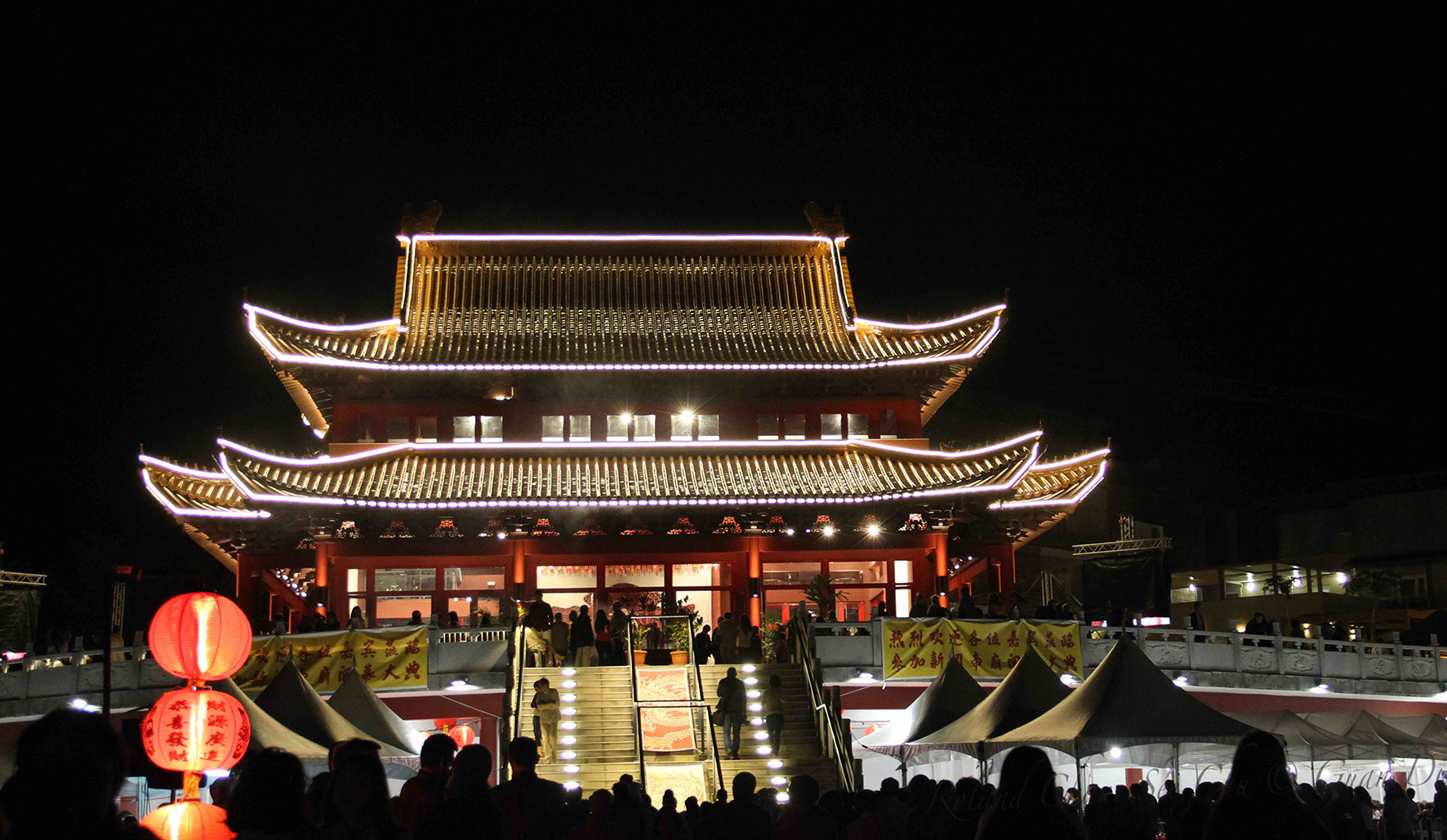 Lors de son inauguration, la communauté chinoise s’est déplacée nombreuse. C’était le 14 août 2017.
