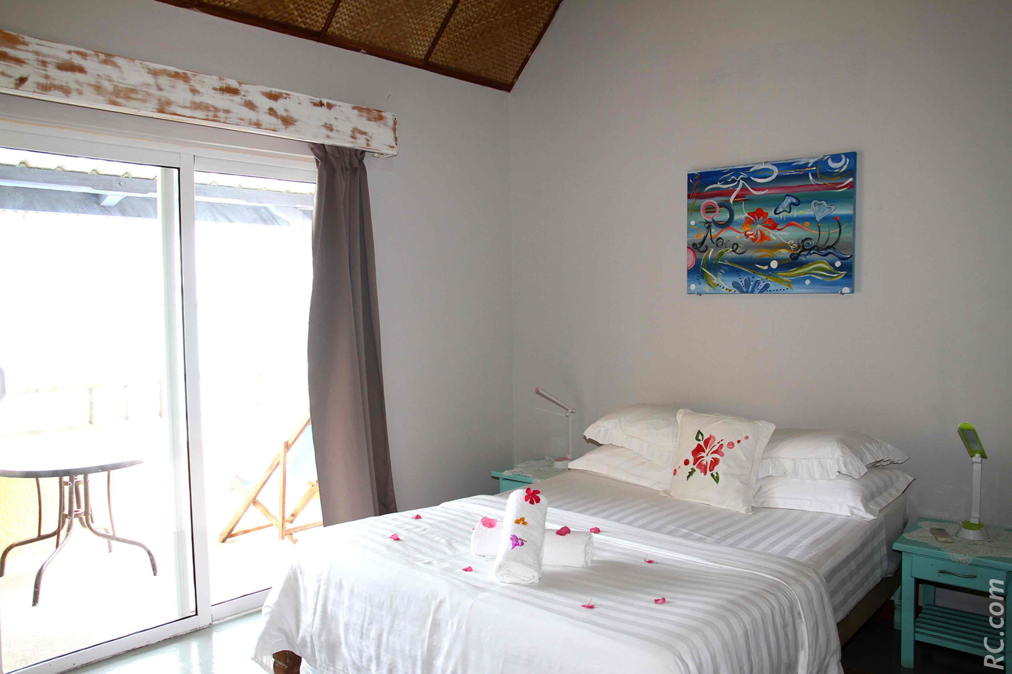 Chambre à la créole, avec vue sur l’océan