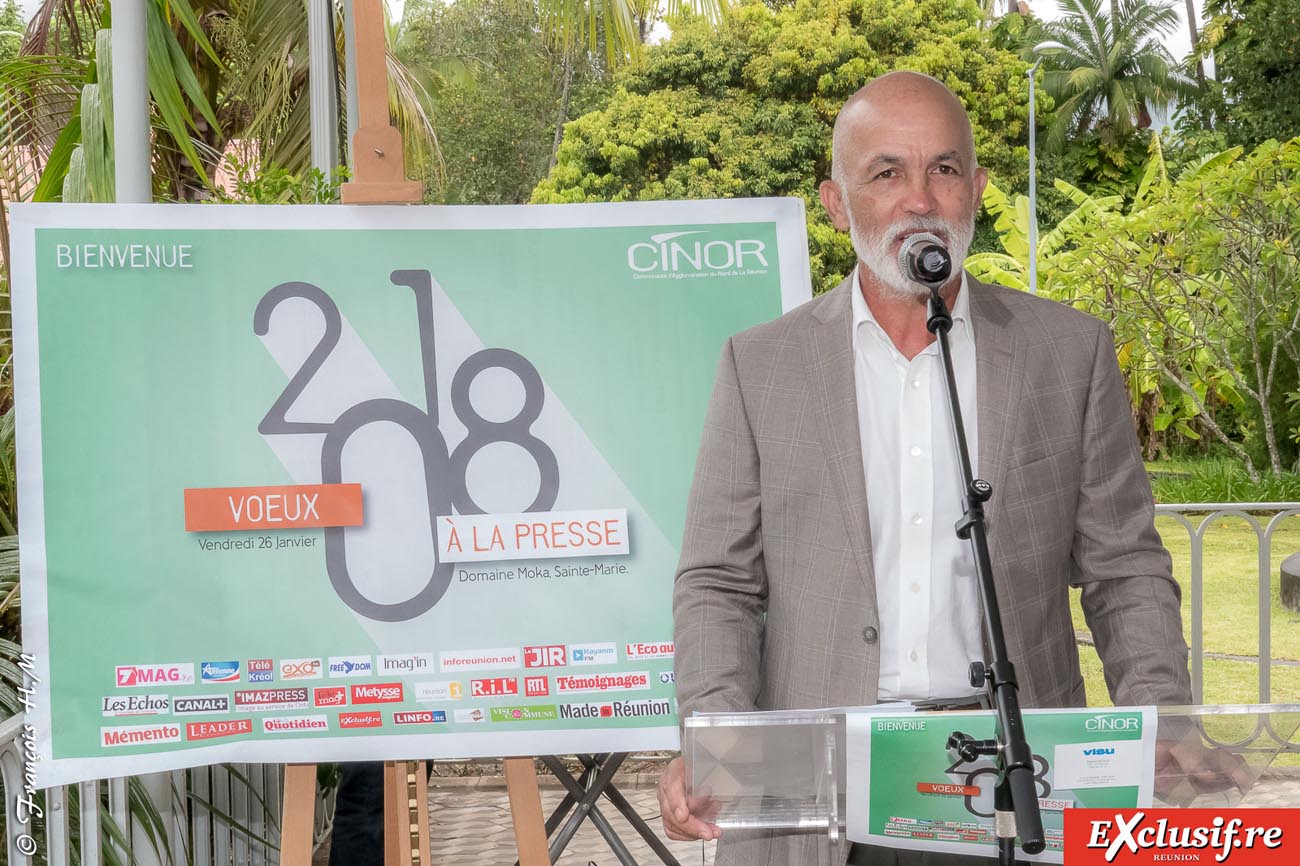 Gérald Maillot, président de la Cinor, droit dans ses bottes!
