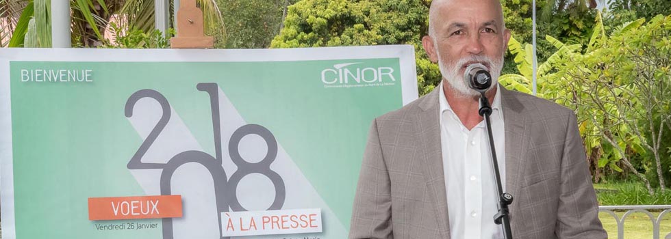 Vœux de la Cinor: "Nos projets avancent..." 