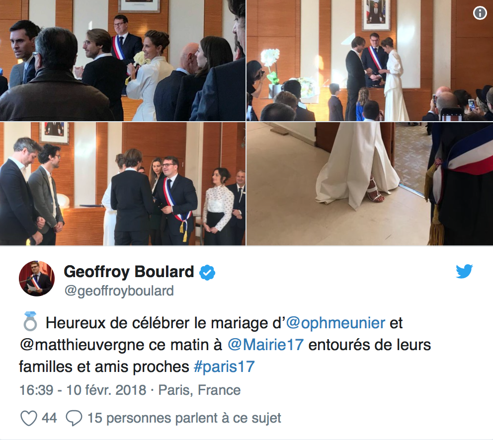 Les photos publiées par le maire Geoffroy Boulard