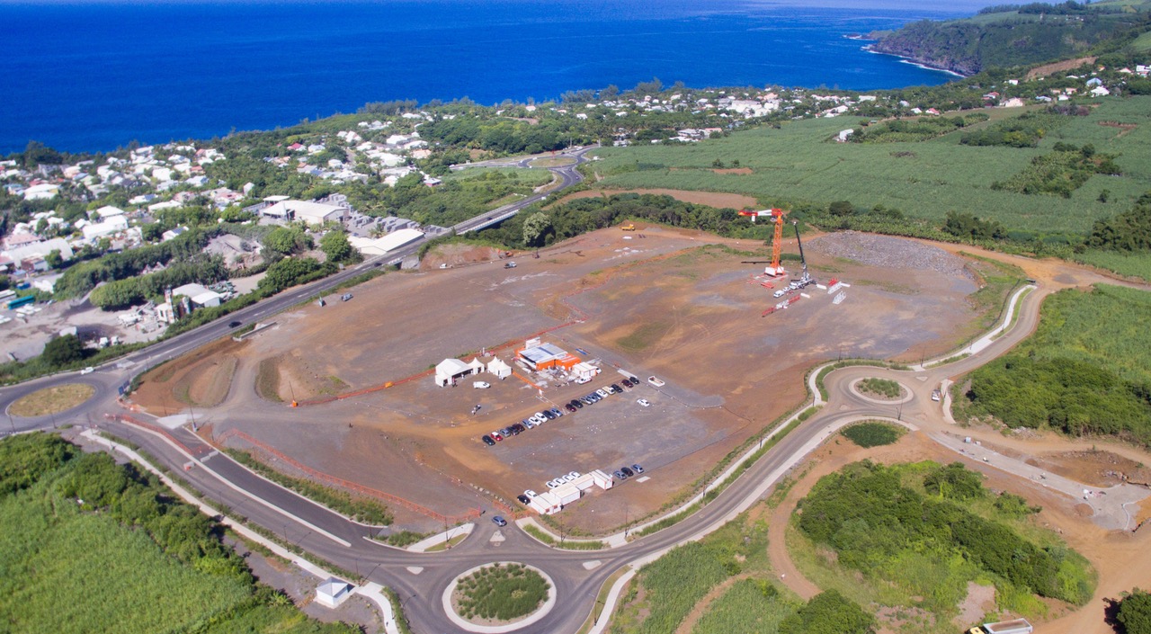 Et ça c'est le chantier actuel...