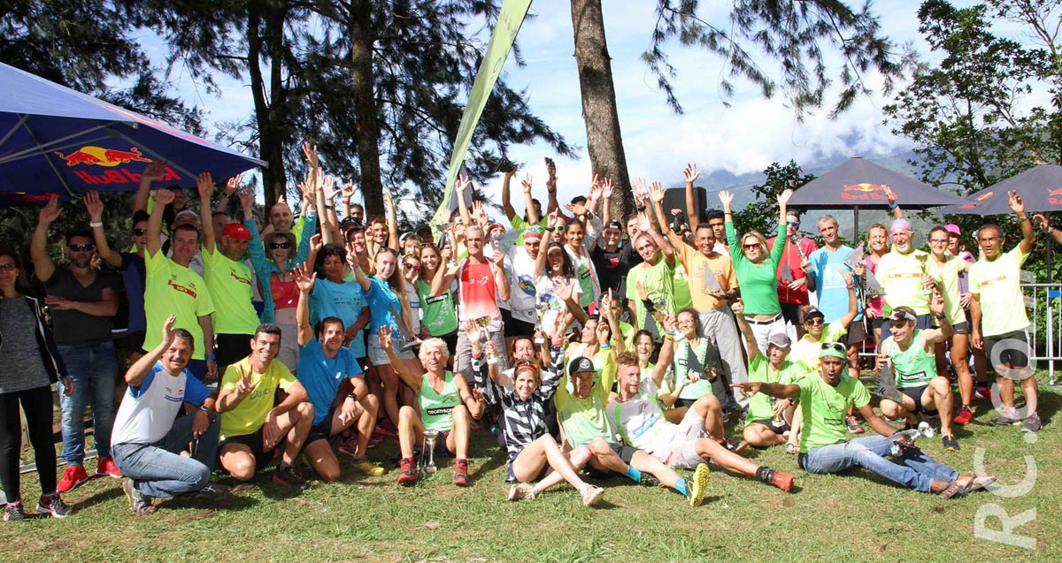 Le 1er championnat de la Réunion du Km Verticale fêté comme il se doit par des coureurs conquis