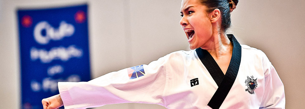 Championnat de France de Taekwondo : Mathilde Thiao-Layel triple la mise.