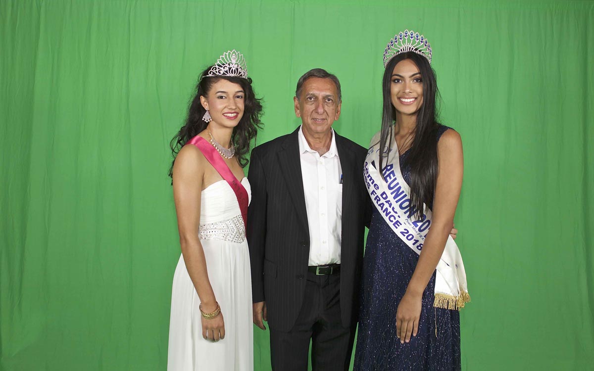 Miss Salazie, Aziz Patel, et Miss Réunion