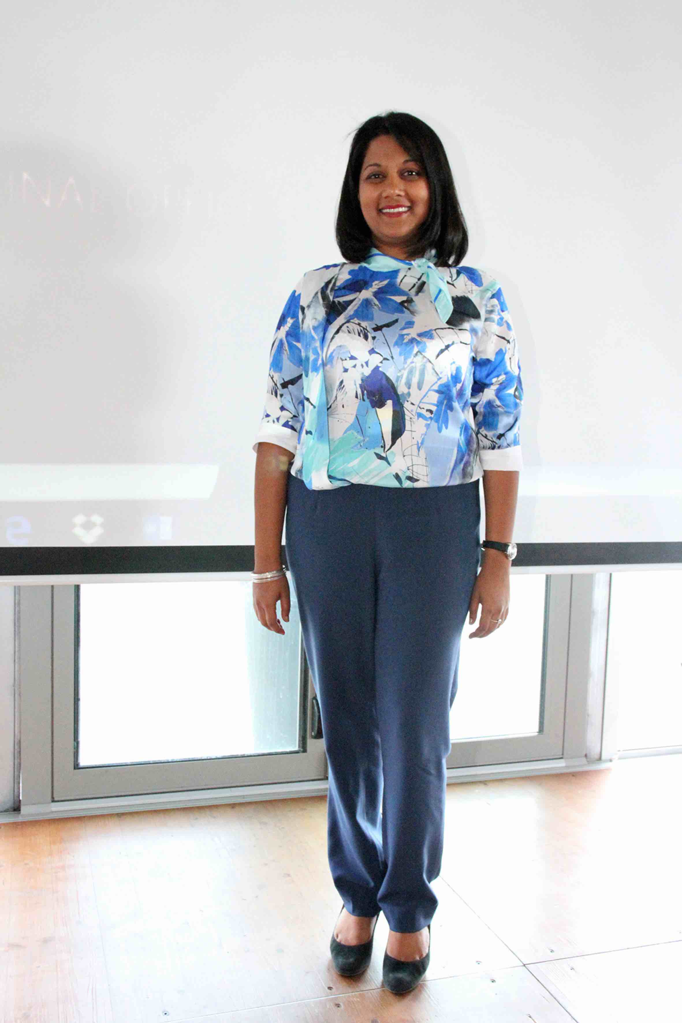 La nouvelle tenue du personnel féminin au sol de Air-Mauritius, présentée par Nathalie Ajaguin