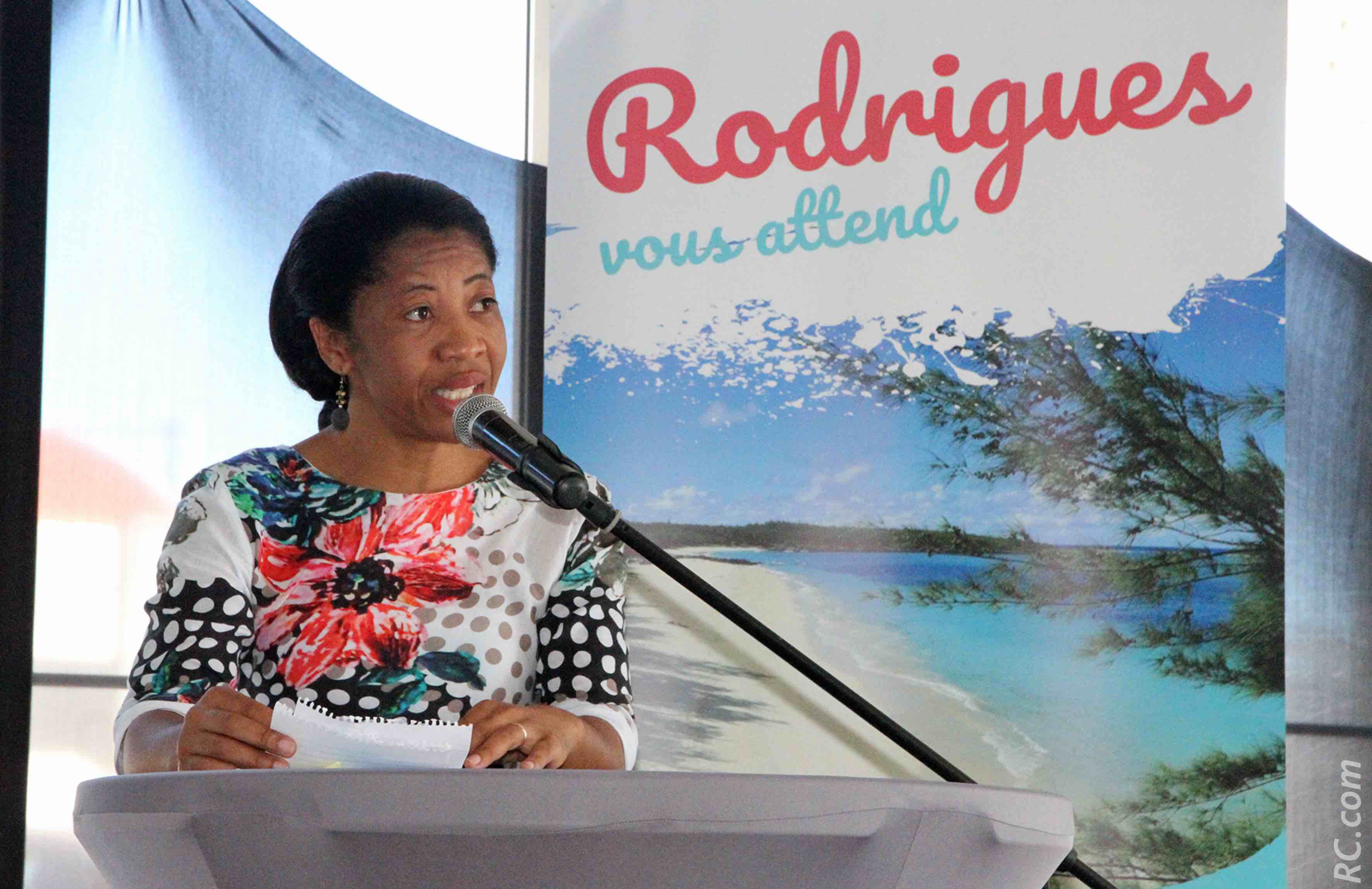 Marie-Rose Franchette Gaspard Pierre Louis, Vice-présidente de l'Assemblée Régionale de Rodrigues