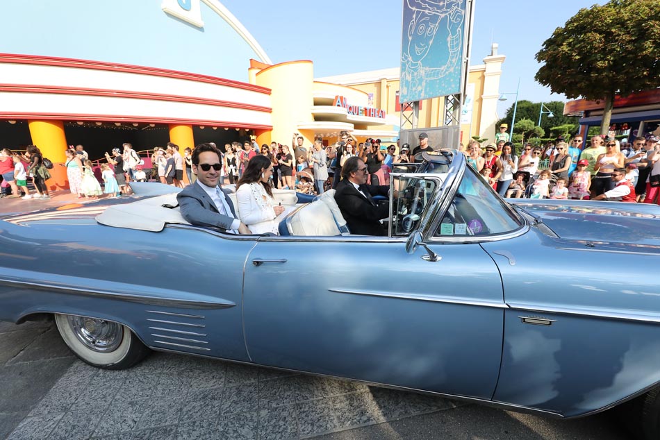 L'équipe du film Ant-Man et la Guêpe à Disneyland Paris: les photos