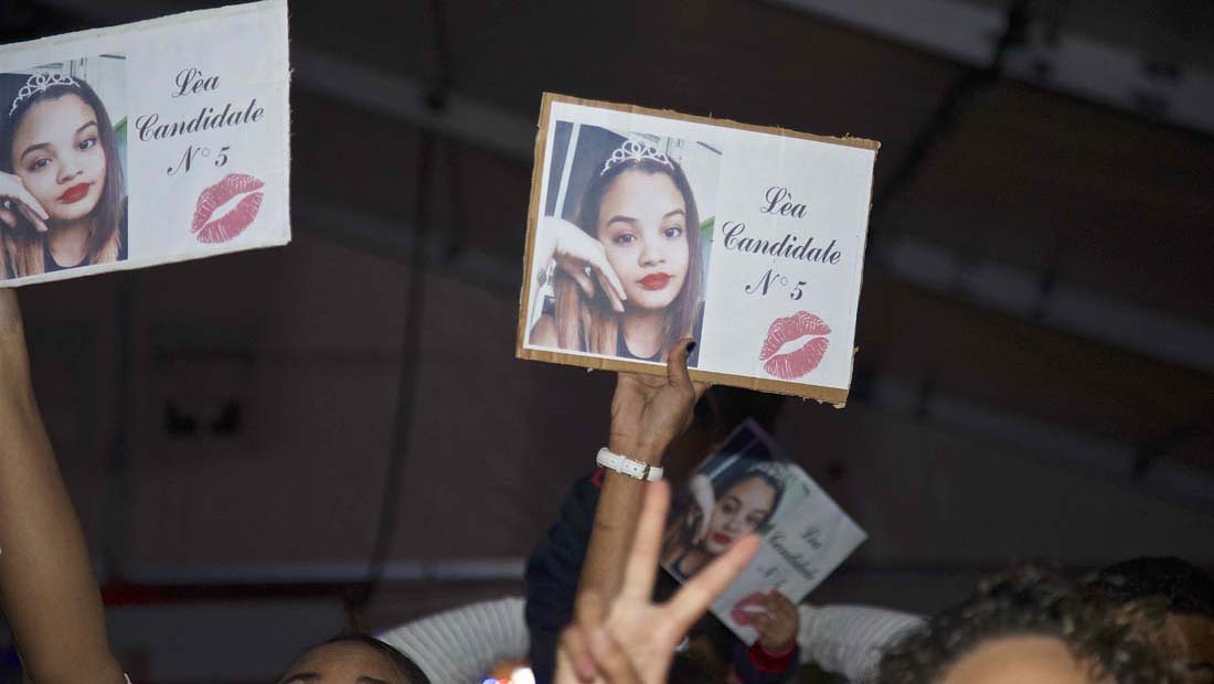 Chaque candidate avait ses fans... Chaque candidate avait ses fans...