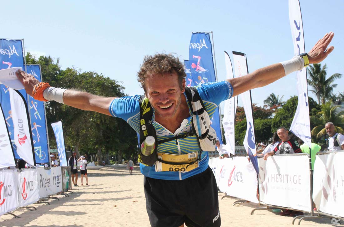 Le champion français Ludovic Pommeret a survolé le Trail Heritage 2018