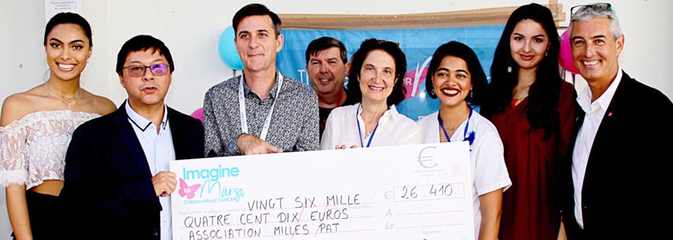 26 410 euros pour les enfants malades du cancer grâce à Imagine for Margo
