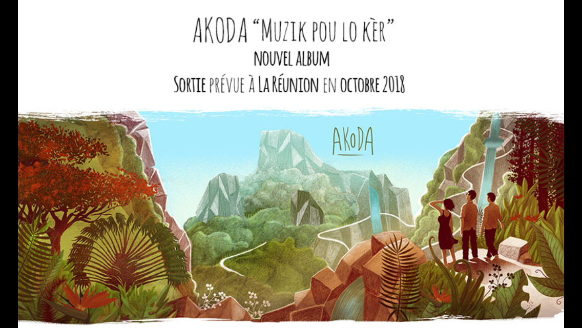 L'album sort en premier à La Réunion!