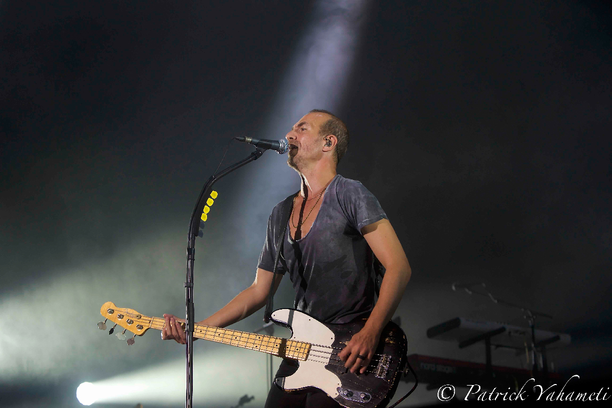 Calogero en concert à Saint-Denis: les photos
