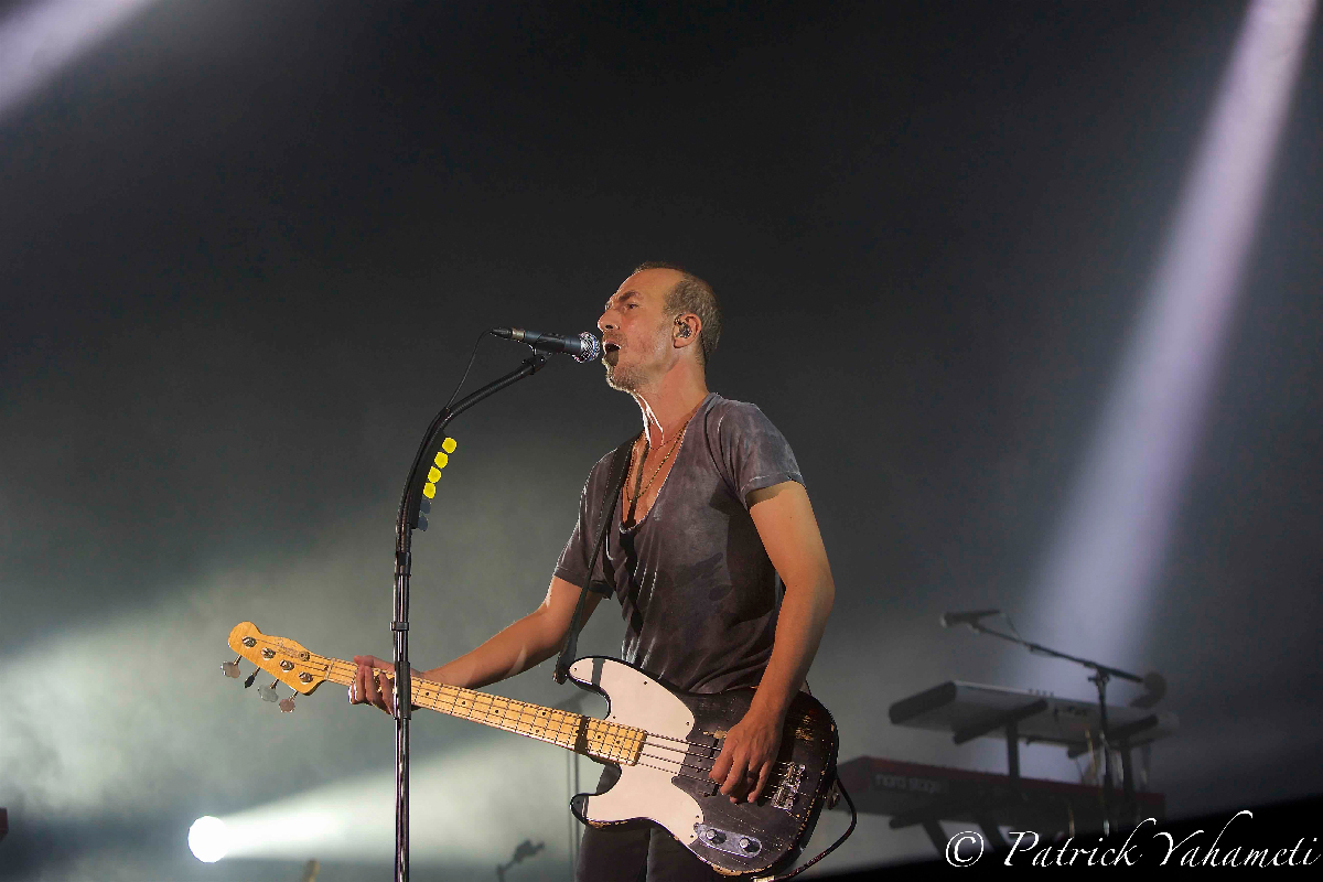 Calogero en concert à Saint-Denis: les photos
