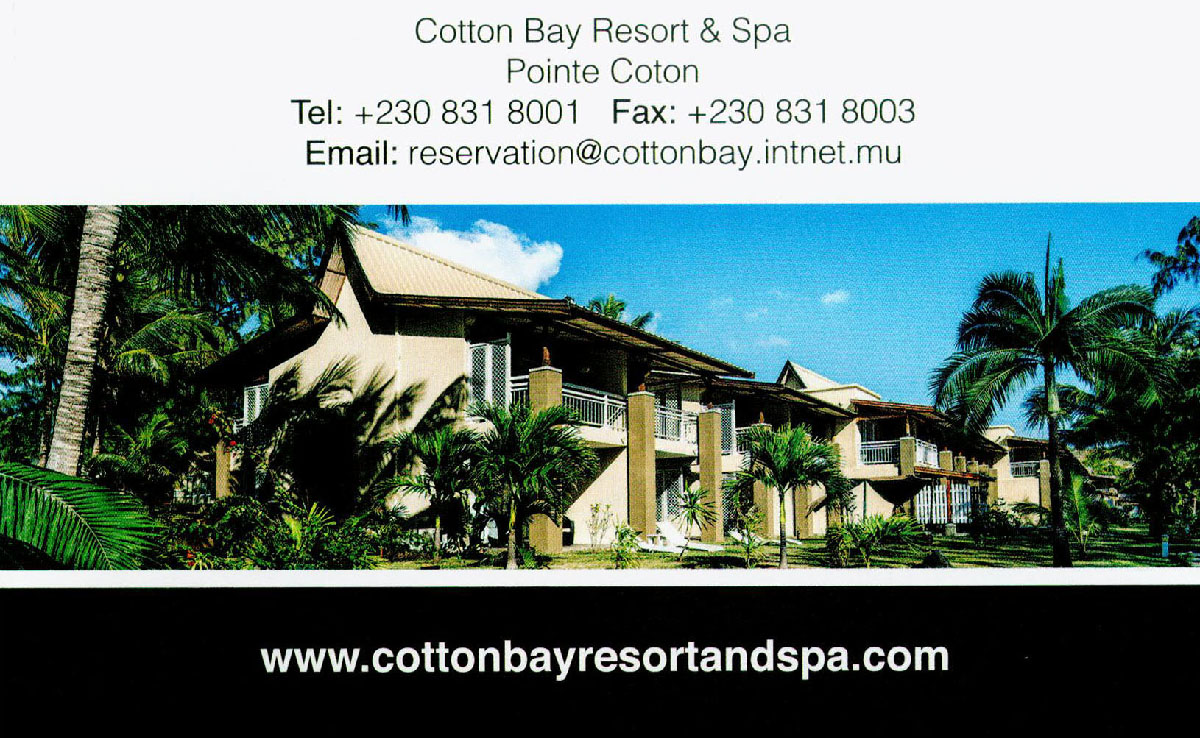 Rodrigues: Ashok Mooroteea, nouveau directeur du Cotton Bay Resort & Spa