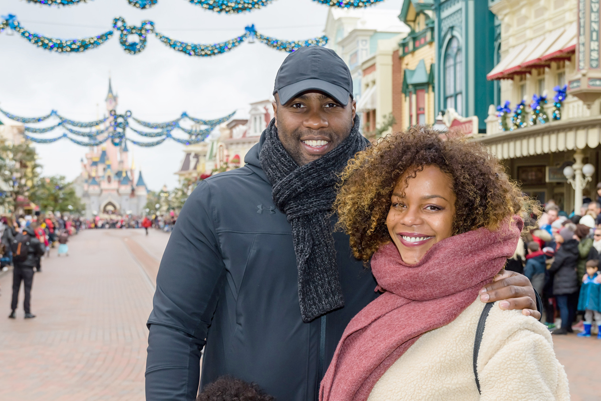 Christophe Maé, Teddy Riner et Didier Deschamps à Disneyland Paris!