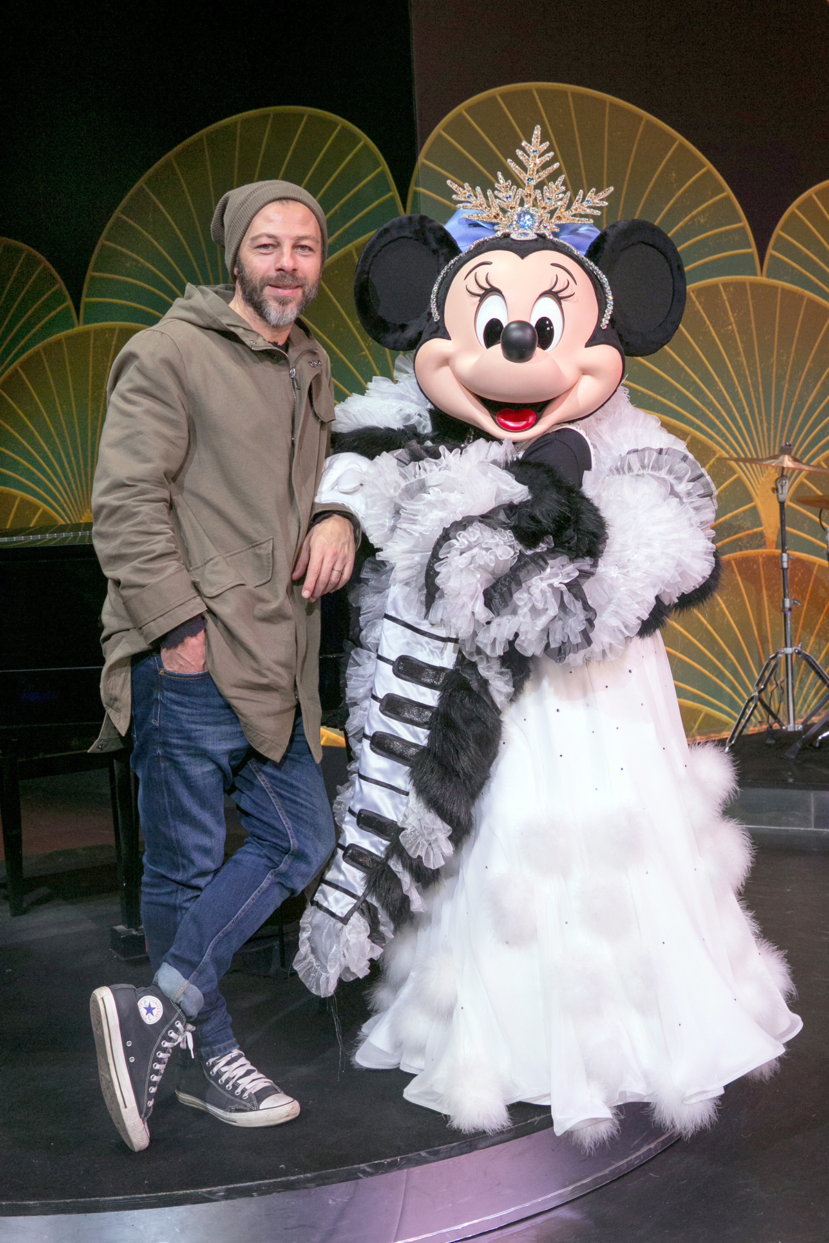 Christophe Maé, Teddy Riner et Didier Deschamps à Disneyland Paris!