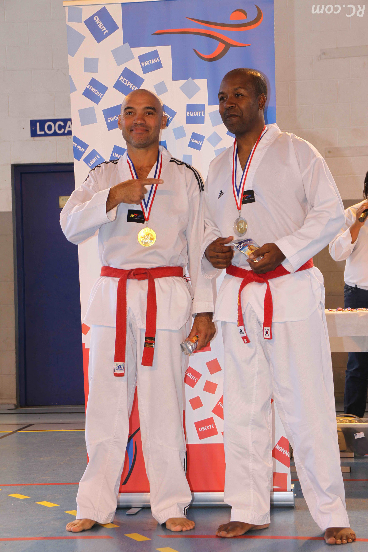 Bertrand Maillot s'est imposé face à Jean-Michel Labert Bertrand Maillot s'est imposé face à Jean-Michel Labert