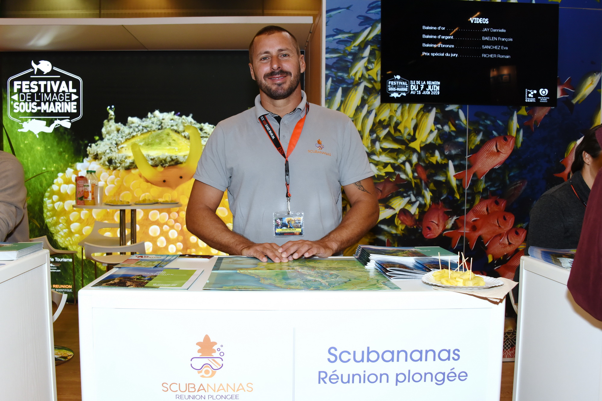 Xavier Malagïé (Scubananas Réunion Plongée)