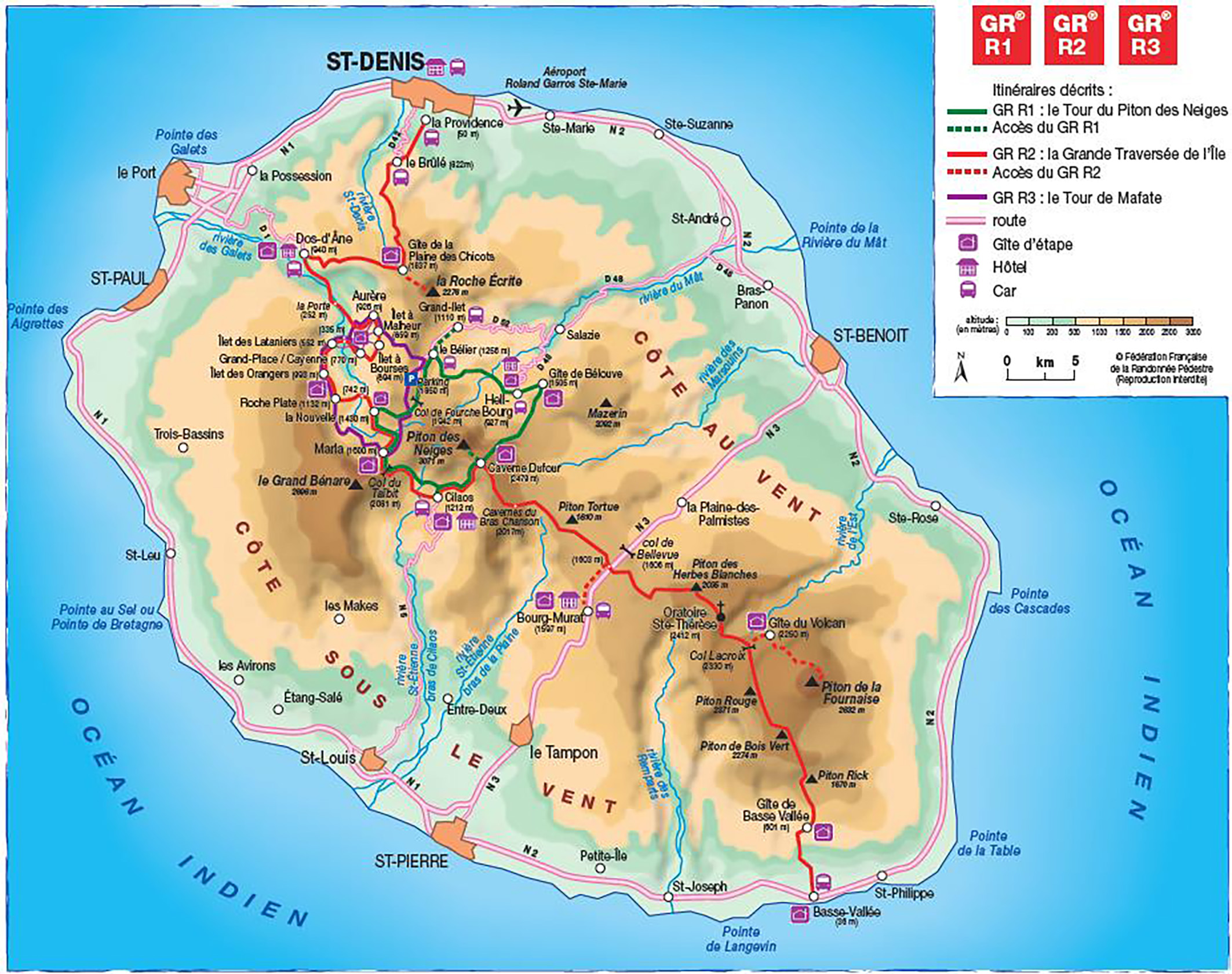 Randonnée Pédestre: le GR R1 de La Réunion plébiscité par les Français!
