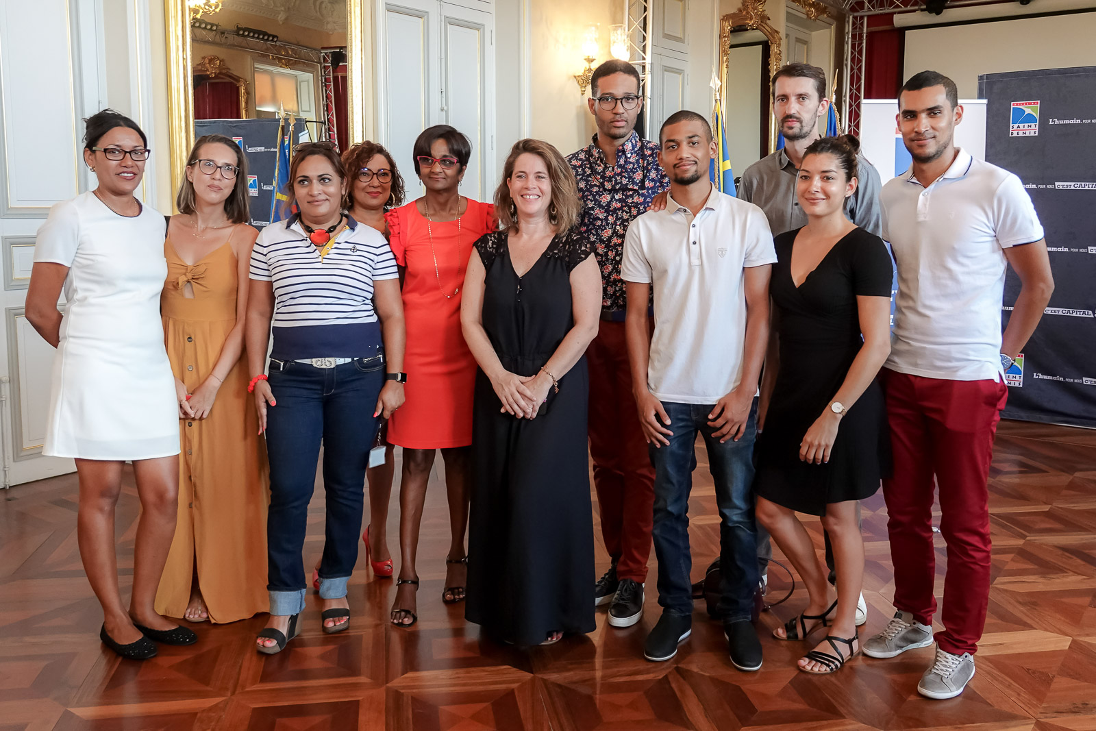 Vœux à la presse de Gilbert Annette, maire de Saint-Denis