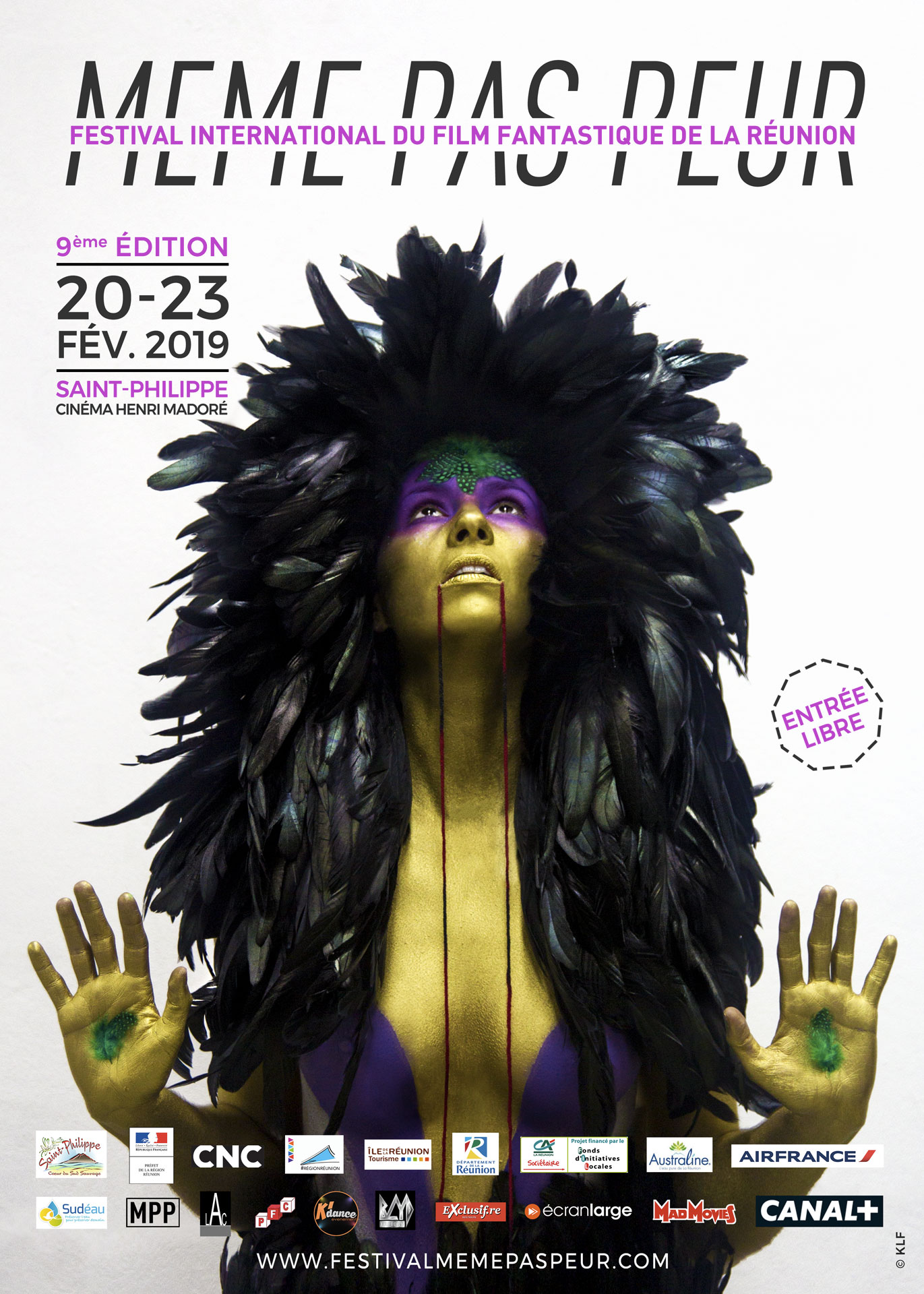 L'affiche du Festival MEME PAS PEUR