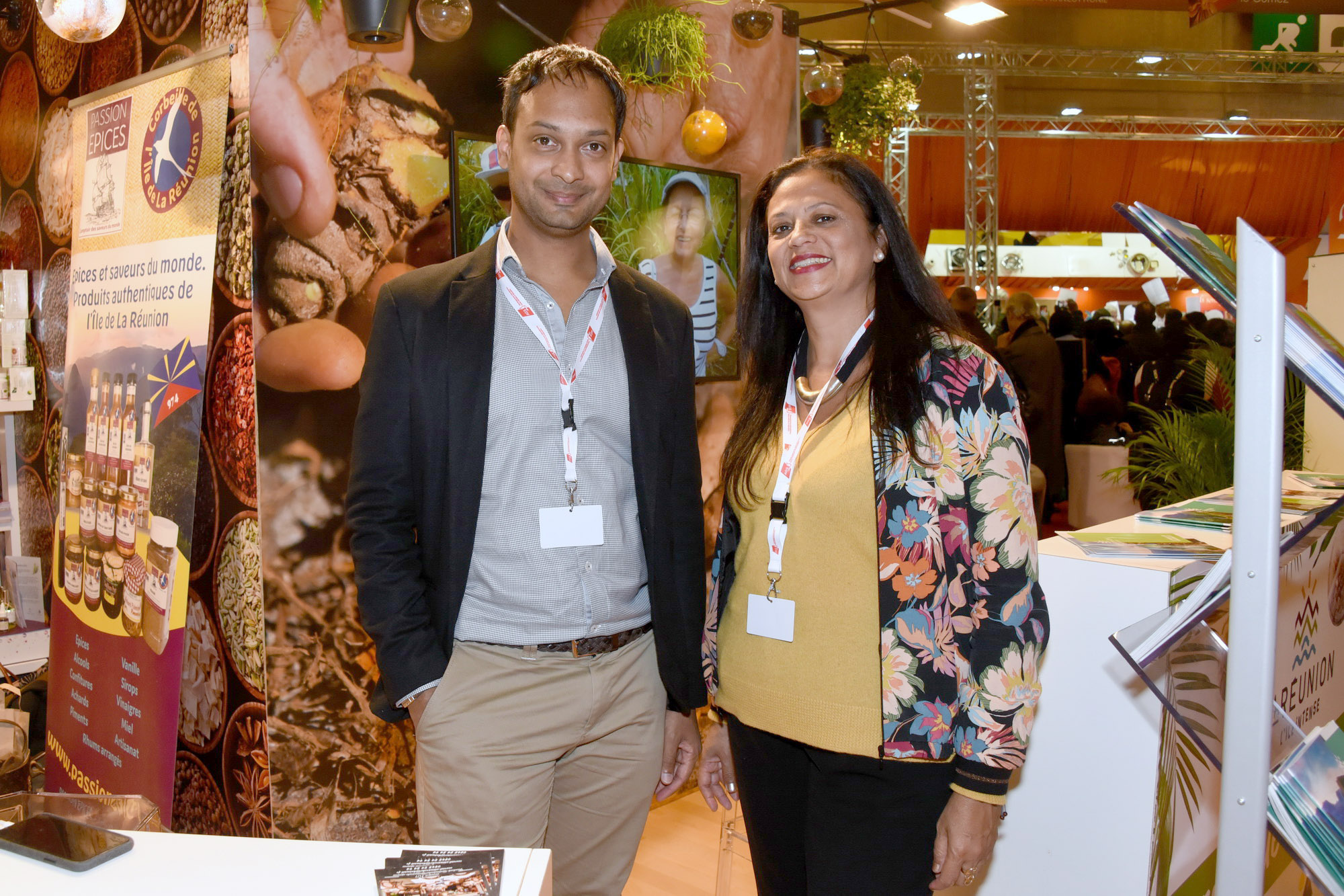 Ridwane Issa (Maison de l'Export) et Pascale Boyer (IRT)