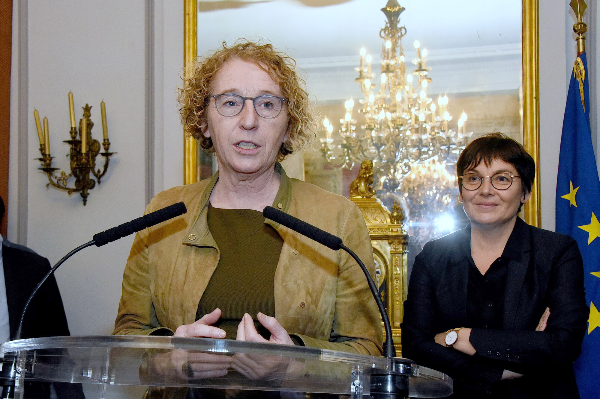 Muriel Pénicaud, Ministre du Travail, était aussi présente