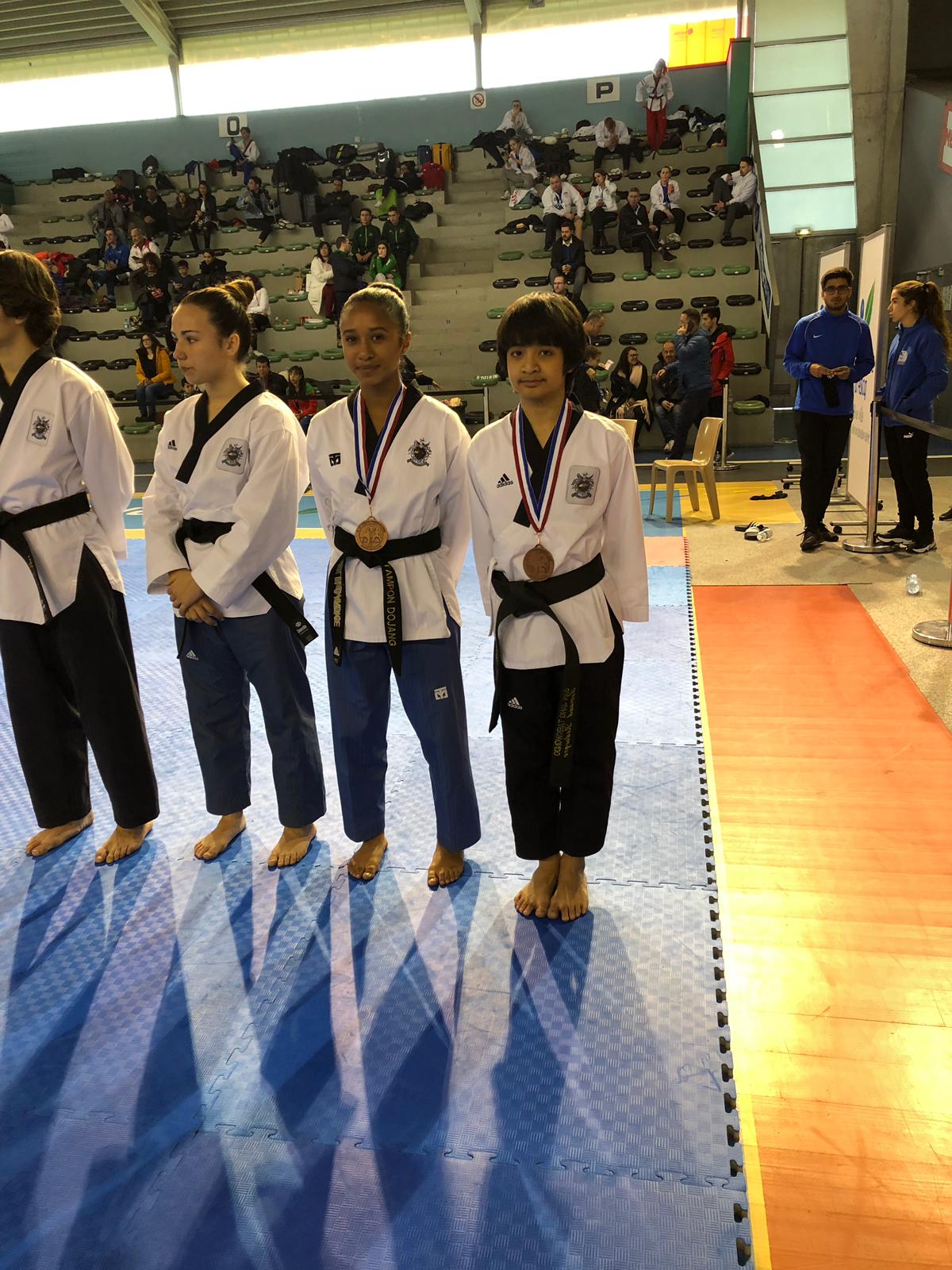 Taekwondo en métropole: l'or et le bronze pour la Réunionnaise Candice Niclin!