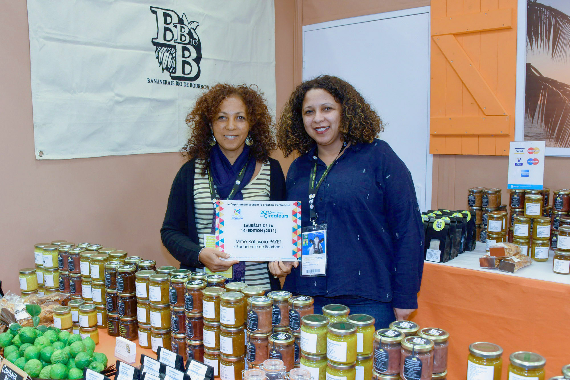 Katiuscia et Belle Payet. Banane et confitures et achards et autres douceurs... Katiuscia et Belle Payet. Banane et confitures et achards et autres douceurs...