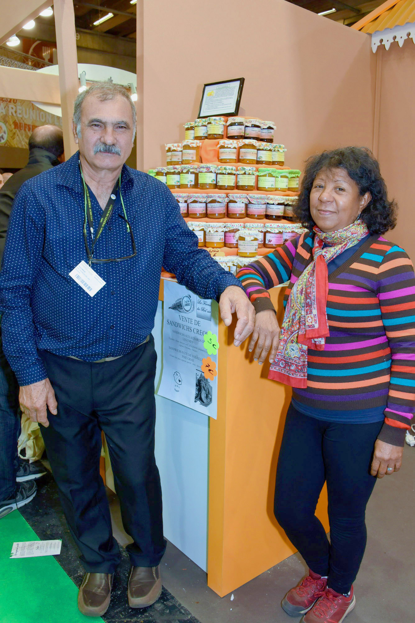 "A la Ferme du Bel air" Pierre Giglio produit confitures, achards et plein d'aurtres douceurs