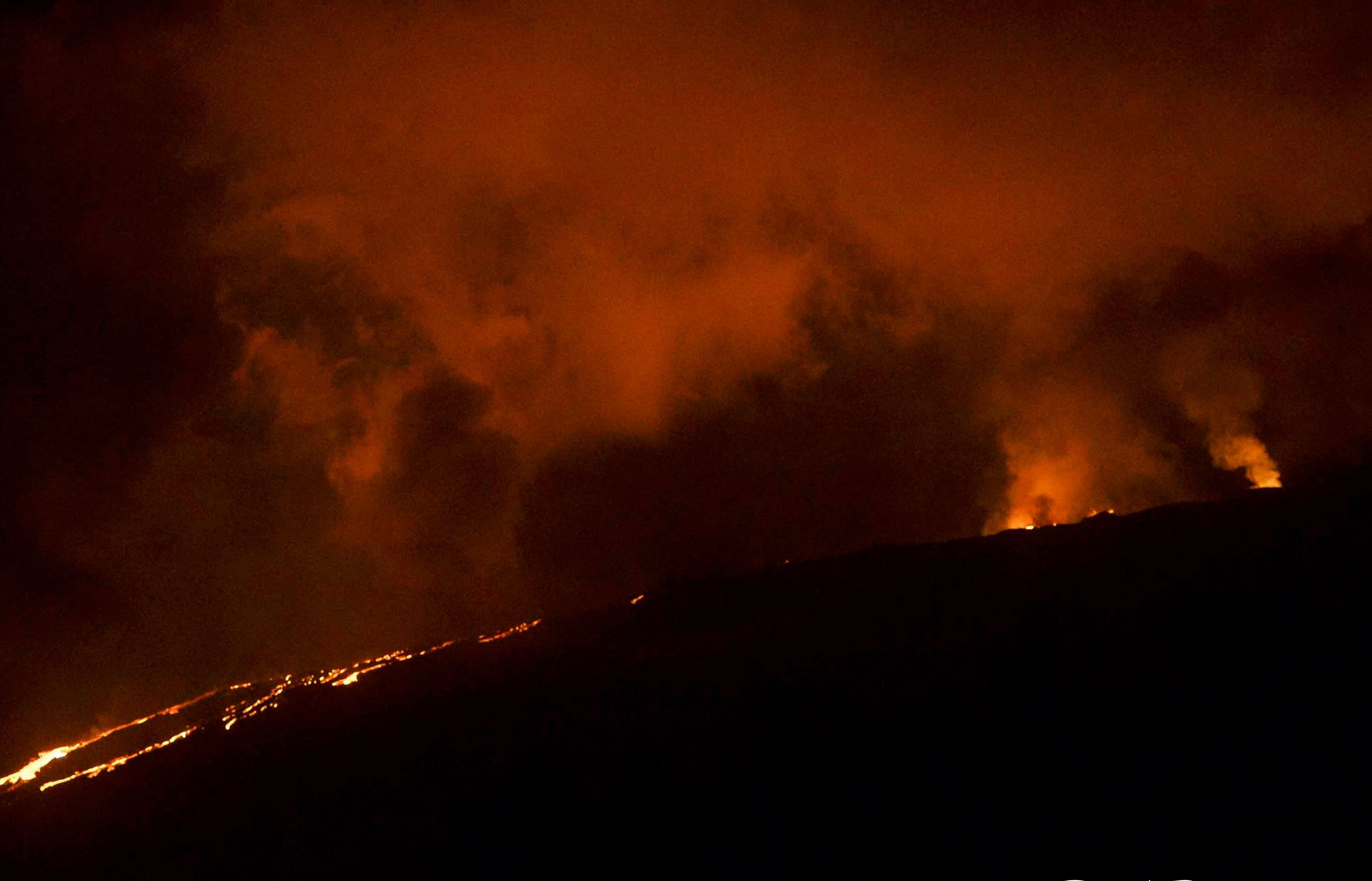 Le volcan jeudi 7 mars 2019