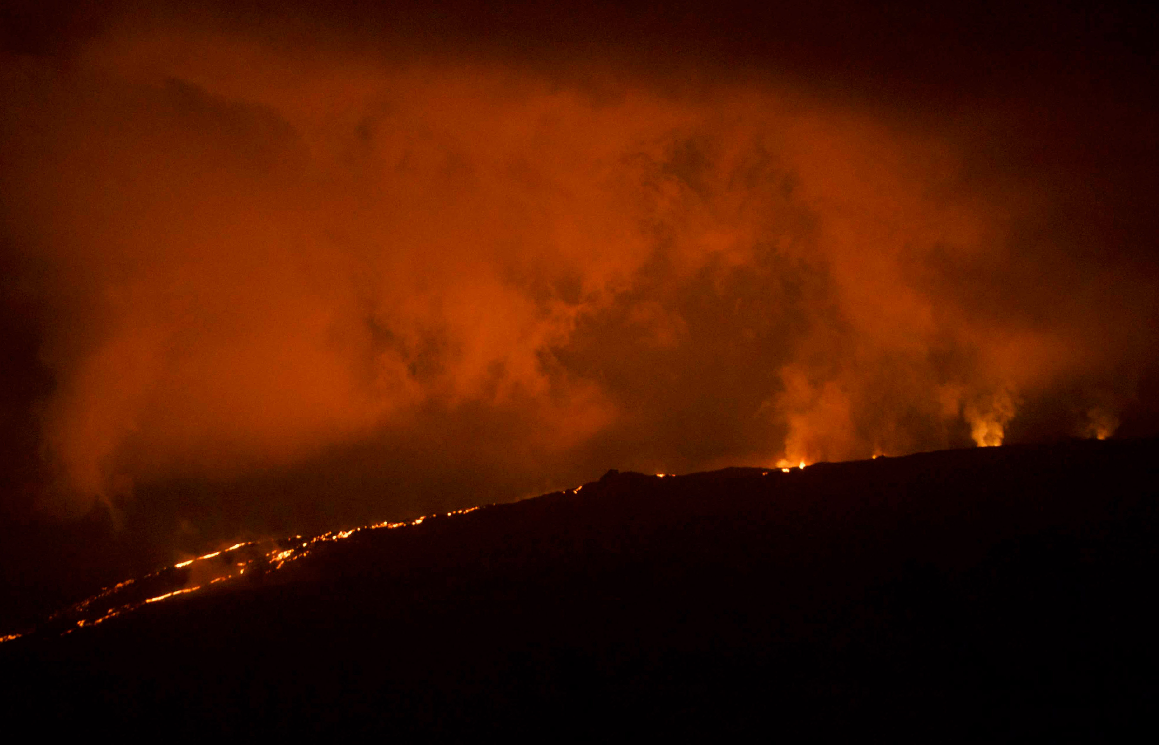 Le volcan jeudi 7 mars 2019