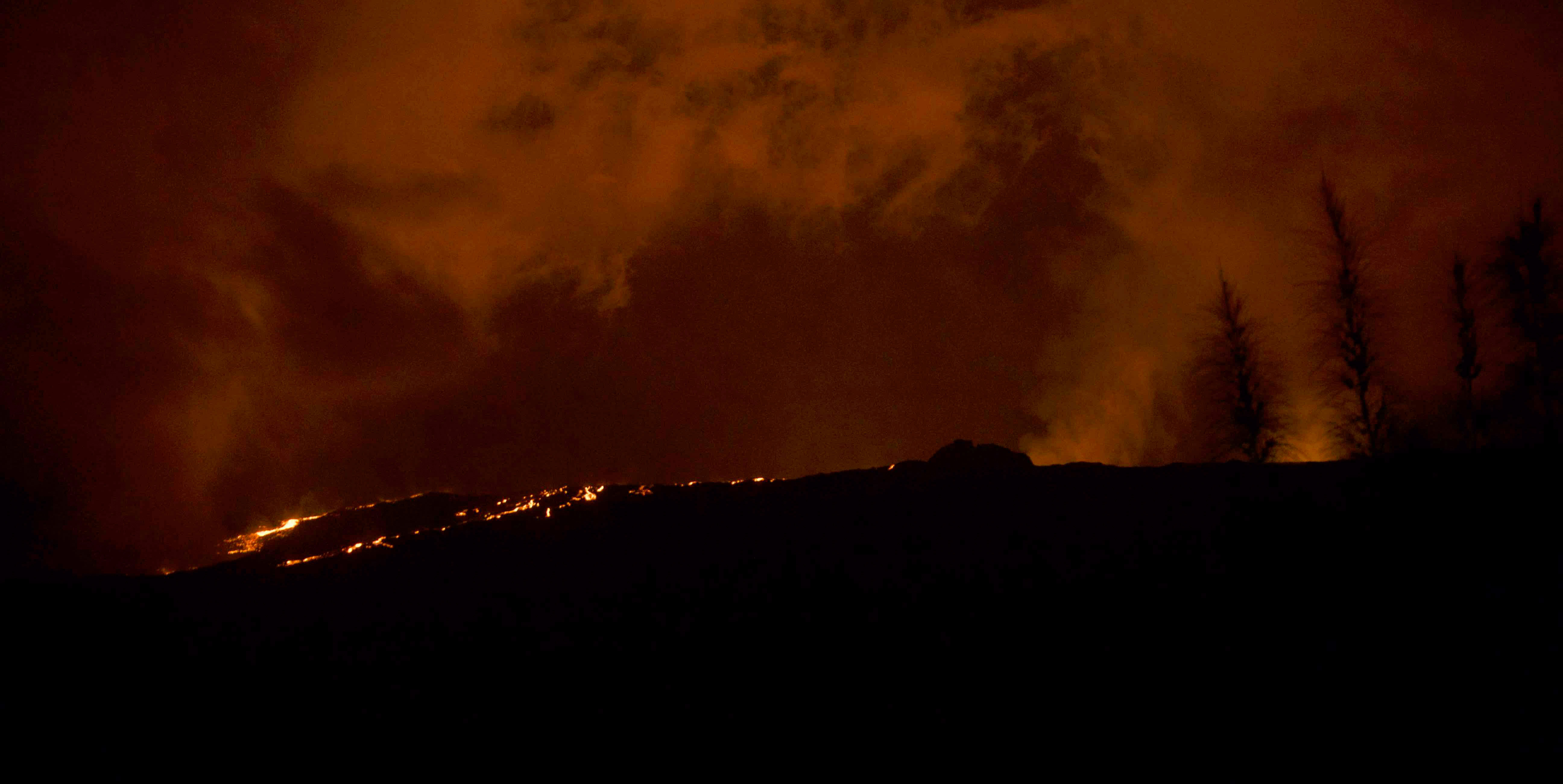 Le volcan jeudi 7 mars 2019