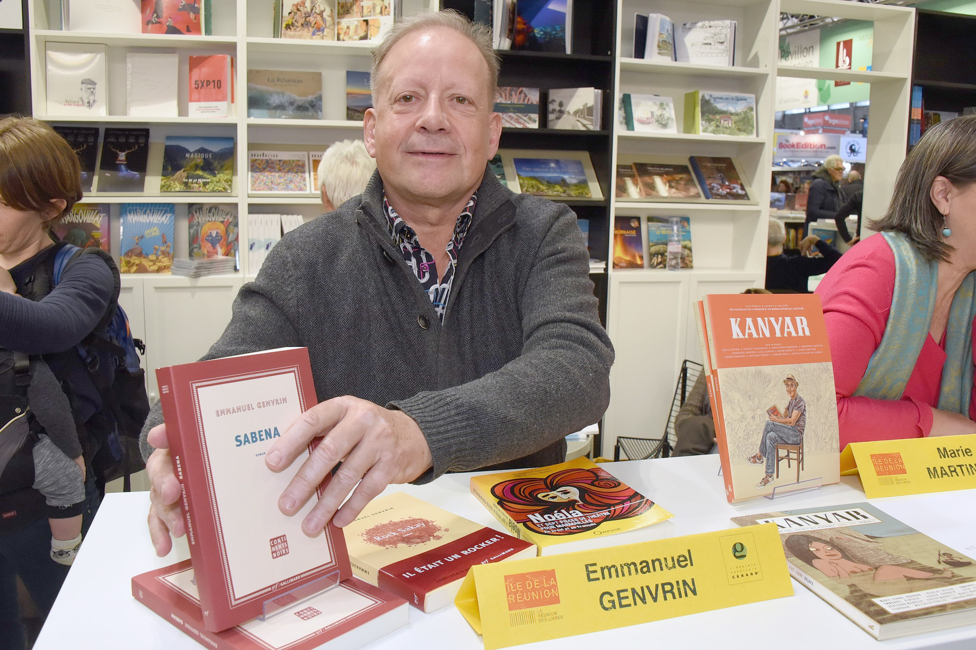Emmanuel Genvrin présentait son dernier livre "Sabena" Emmanuel Genvrin présentait son dernier livre "Sabena"