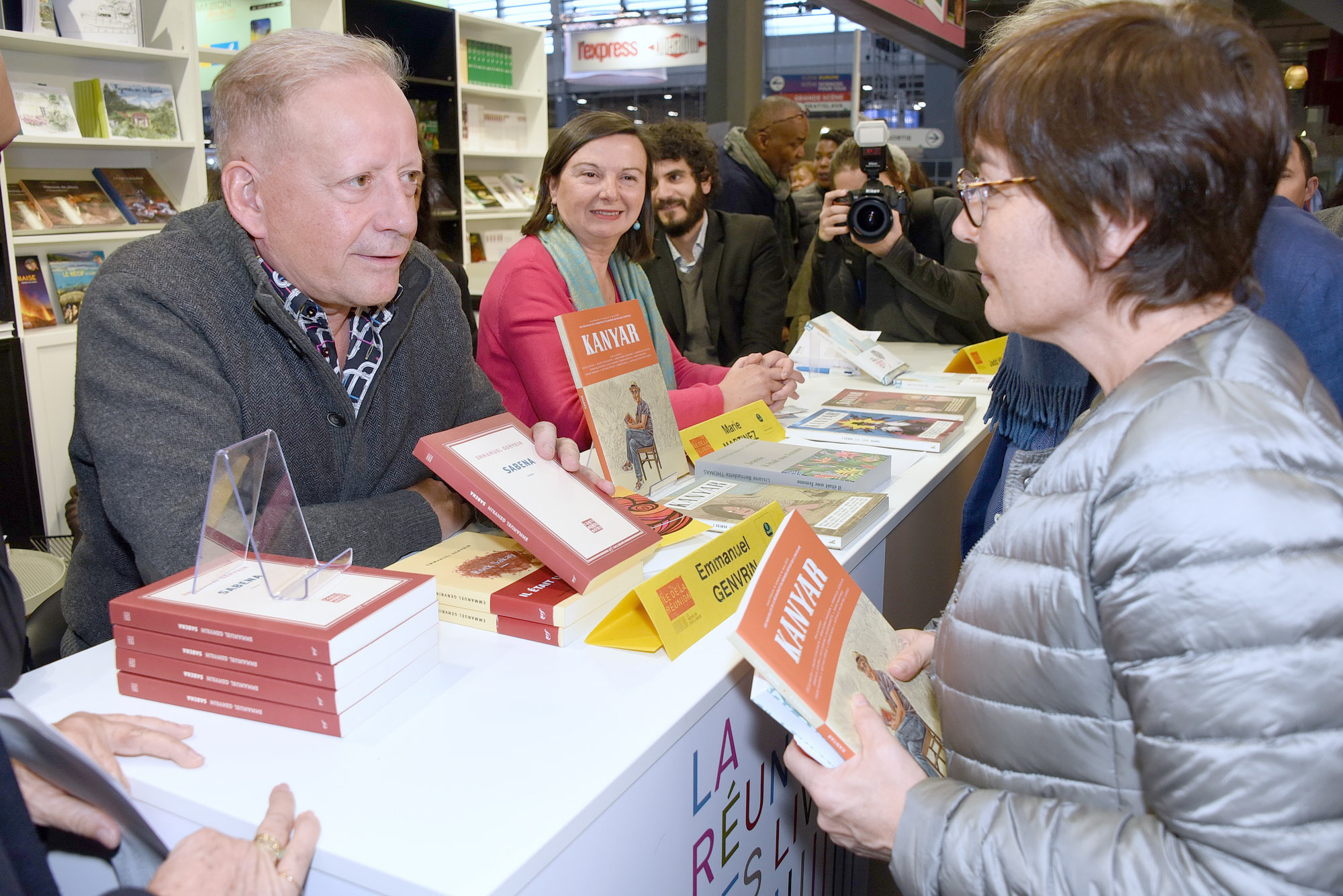 Salon Livre Paris 2019: des auteurs réunionnais y étaient Salon Livre Paris 2019: des auteurs réunionnais y étaient