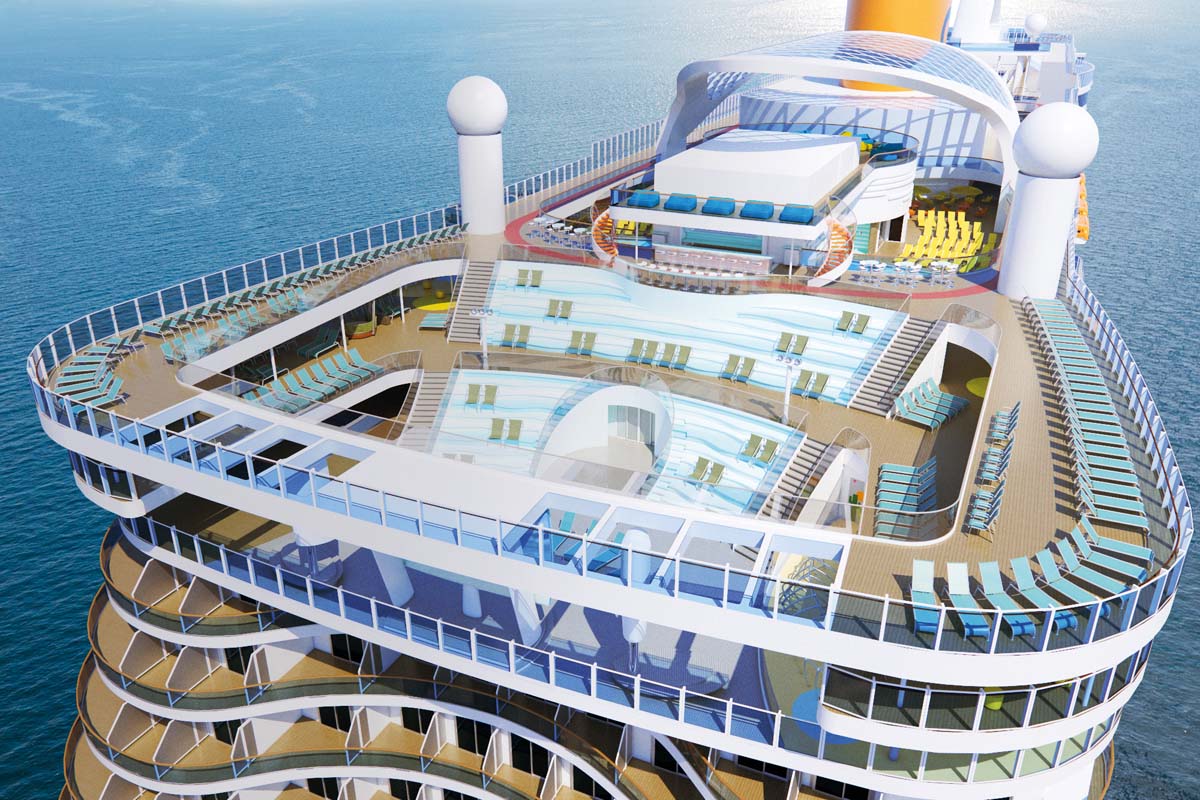 Costa Smeralda, le nouveau navire de Costa Croisières