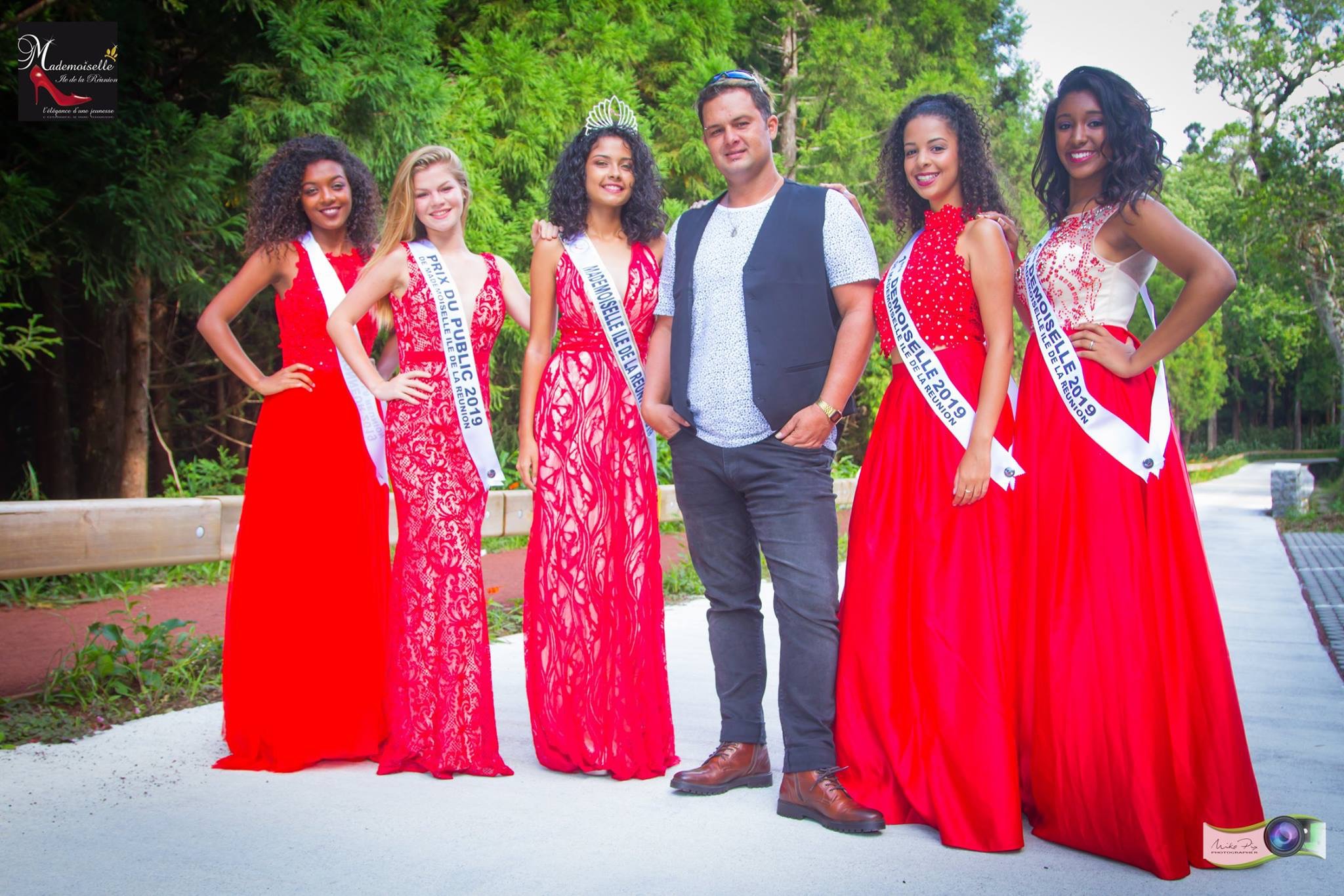 Avec Eddy Séry, le président Mademoiselle Réunion