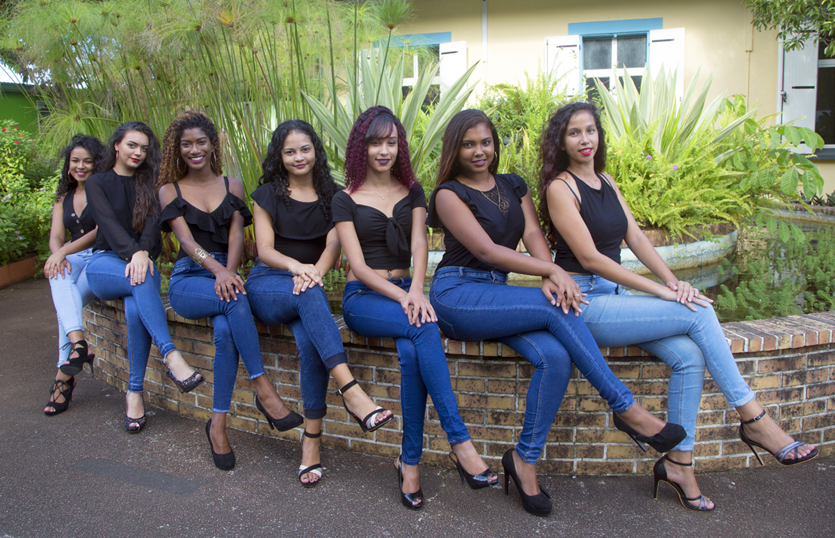 Les 7 candidates Miss Bras-Panon 2019 sont...