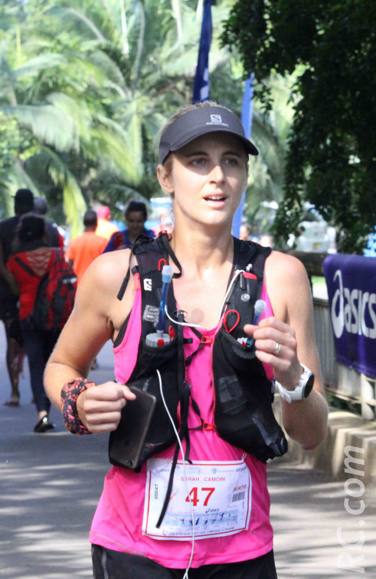 Sarah Camoin, 2ème des 70 km derrière Danièle Séroc