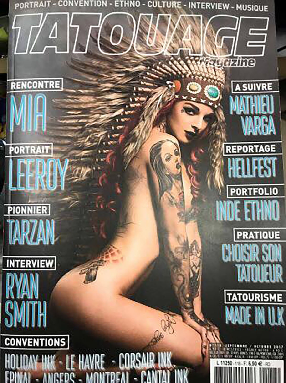 Mia a fait la Une de plusieurs magazines spécialisés