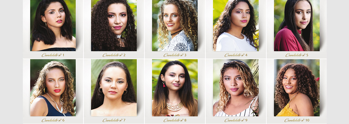Miss Salazie 2019: les 10 candidates en photo