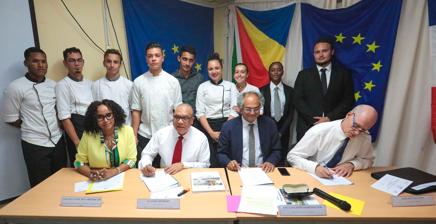 La Région Réunion soutient la formation des jeunes dans l’Océan Indien La Région Réunion soutient la formation des jeunes dans l’Océan Indien