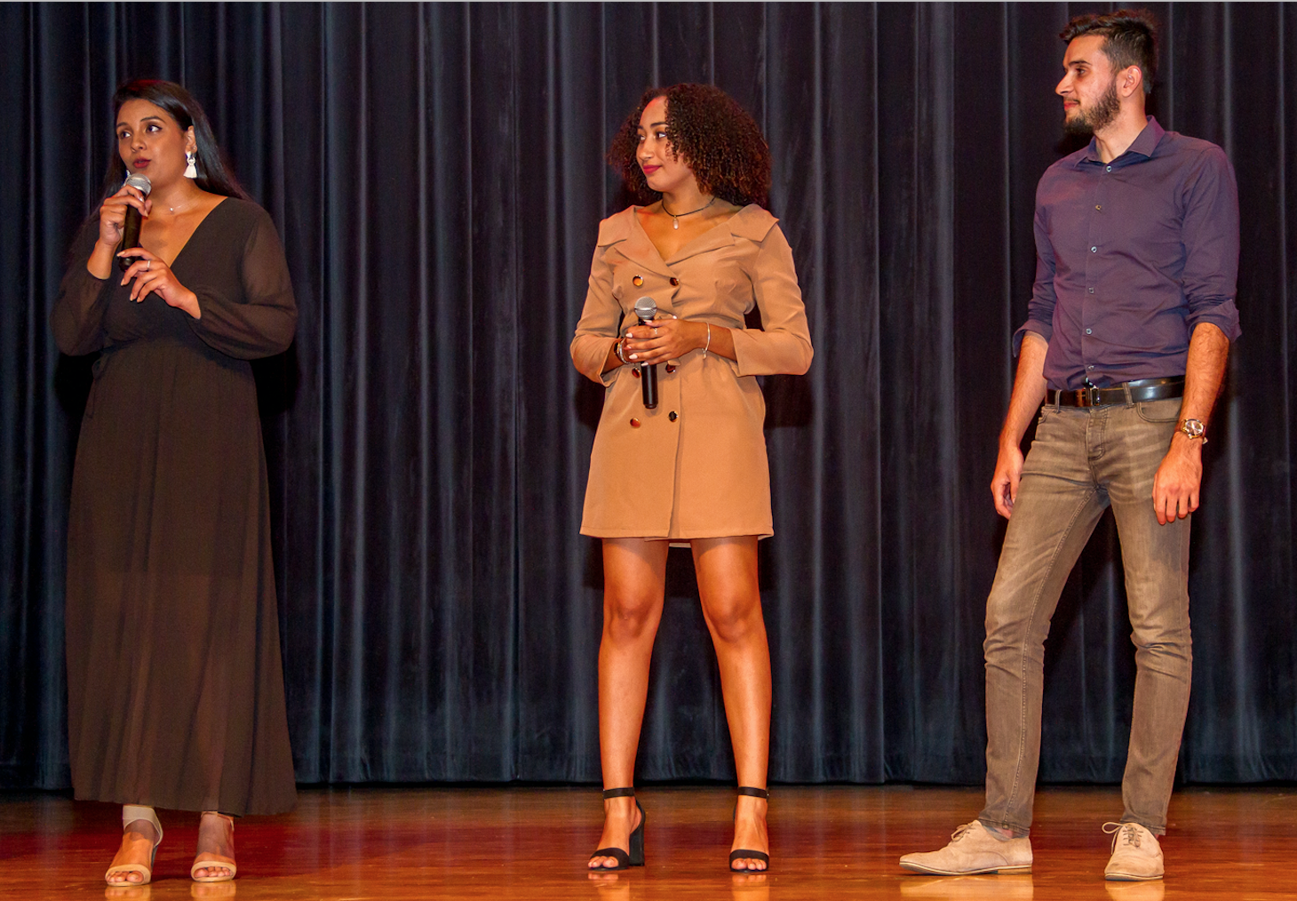 L'équipe du Prix Kalou 2019: Inès, Audrey et Cédric